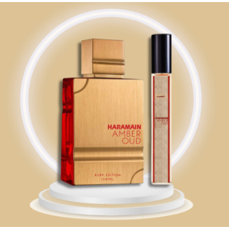 Nước Hoa Chiết Unisex Al Haramain Amber Oud Ruby Edition 10ml Dạng Xịt