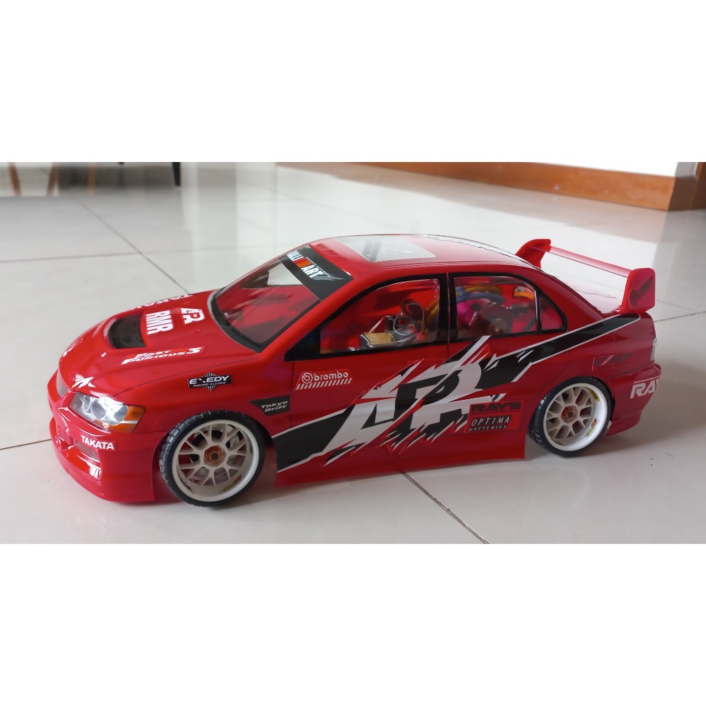 Decan nhựa mitsubishi lancer evo fast and furious 1 10 Shopee Việt Nam