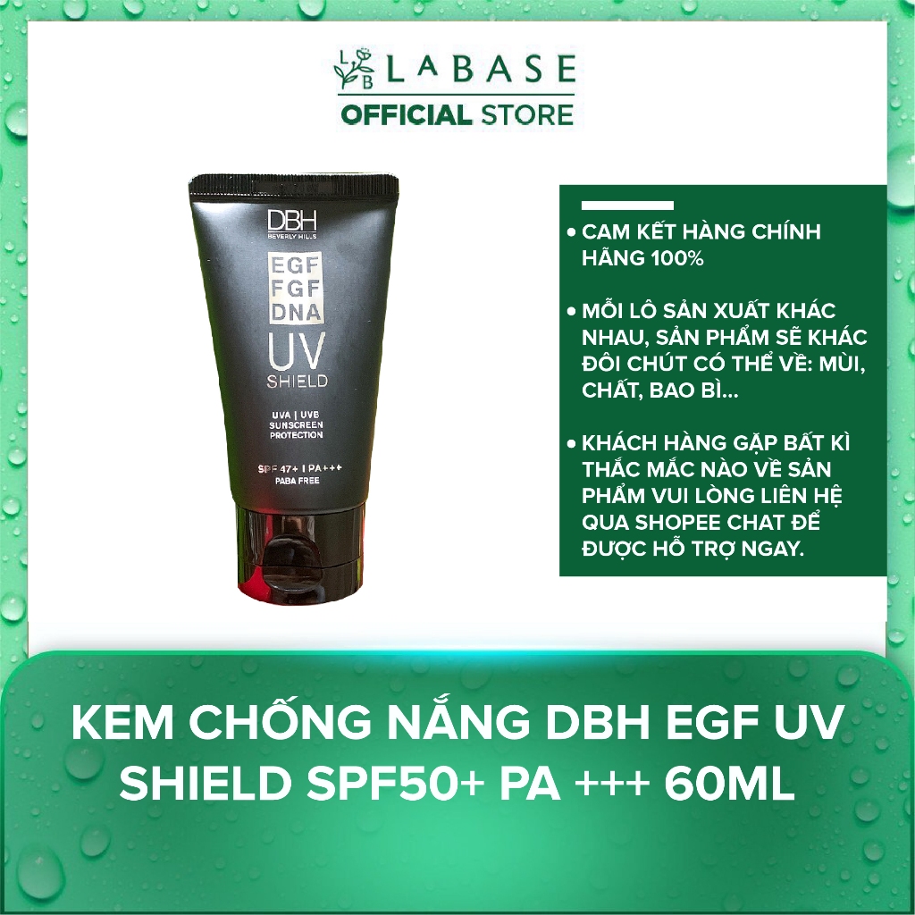 Kem Ch Ng N Ng Dbh Egf Uv Shield Spf Pa Ml Shopee Vi T Nam