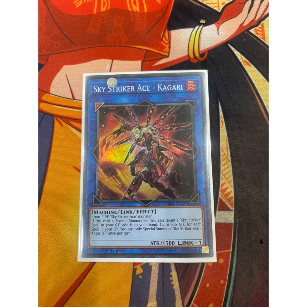 Sky Striker Ace Kagari Dasa En Super Rare St Edition Shopee