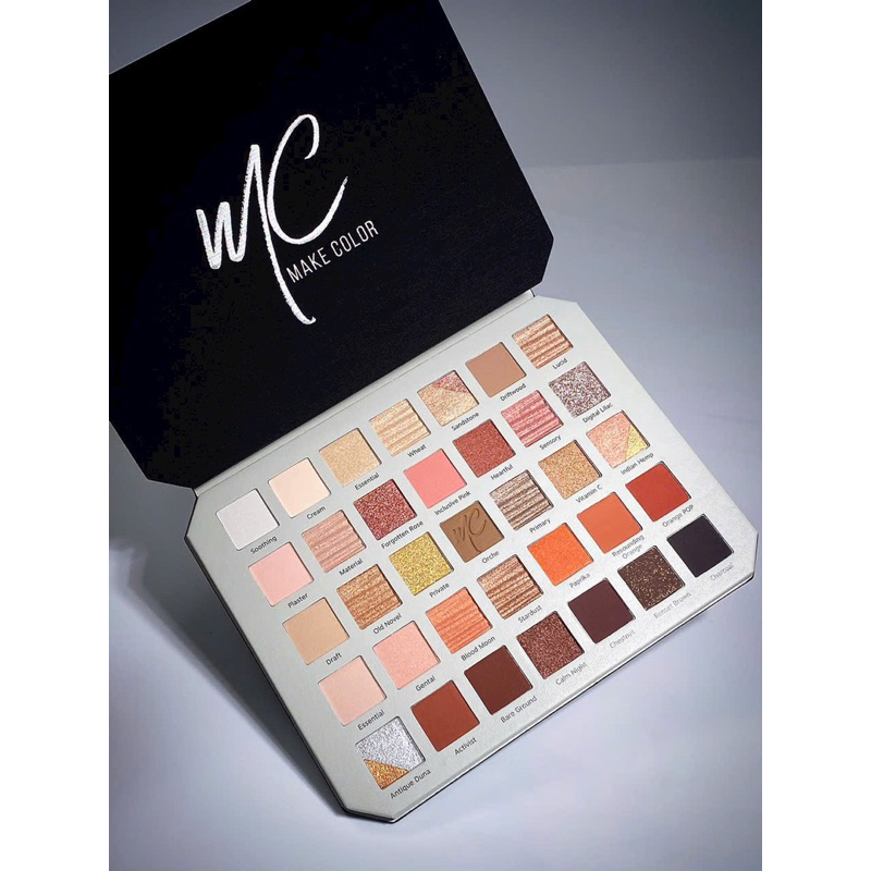 Bảng phấn mắt MC Make Color 38C Natural Nude Eyeshadow Palette Shopee