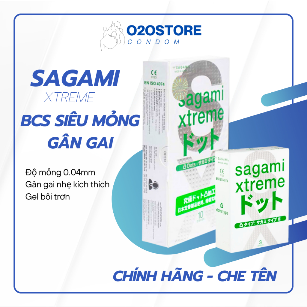 Bao Cao Su Sagami Extreme White Si U M Ng Co Gi N T T G N Gai Nh