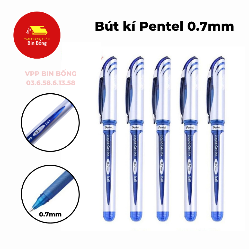 Bút Ký BL57 Pentel Energel Ngòi 0 7mm 12 cây hộp Shopee Việt Nam