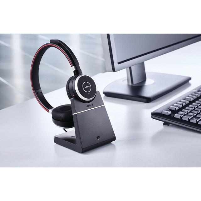 Tai Nghe Jabra Evolve Incl Charging Stand Ms Uc Stereo Kh Ng D Y