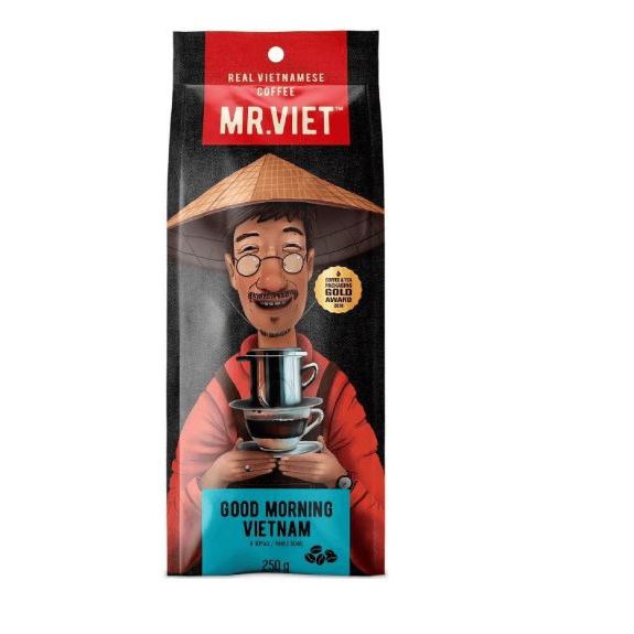 Cà phê hạt rang Good Morning Vietnam Mr Viet 250g Mr Viet Good