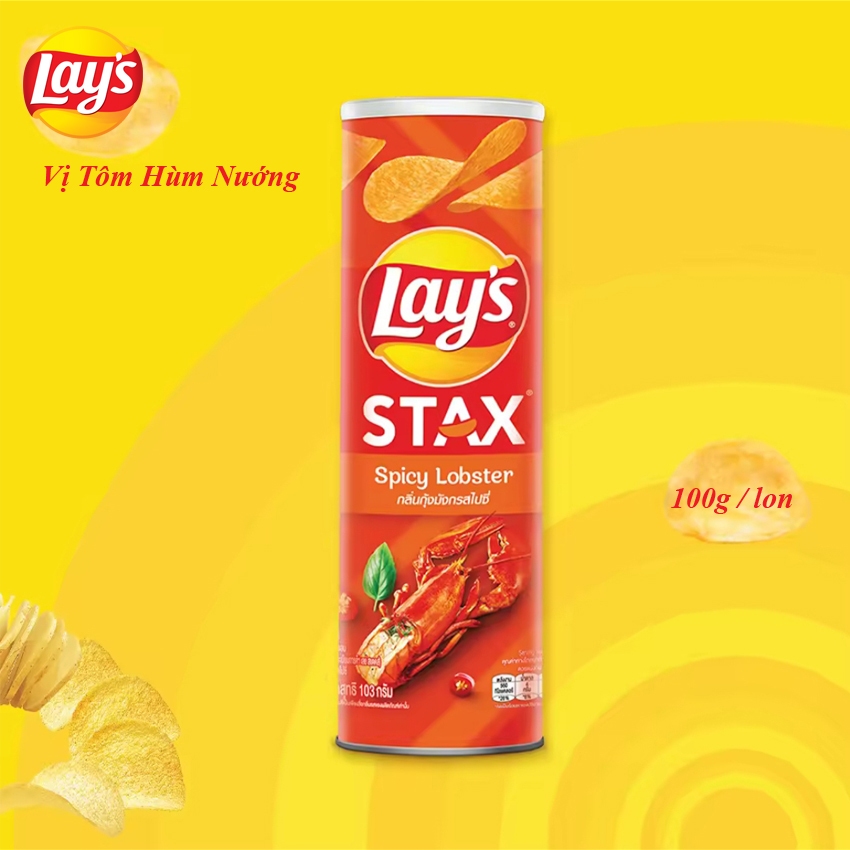 Snack Khoai T Y Mi Ng Lay S Stax Nhi U V G Lon Shopee Vi T Nam