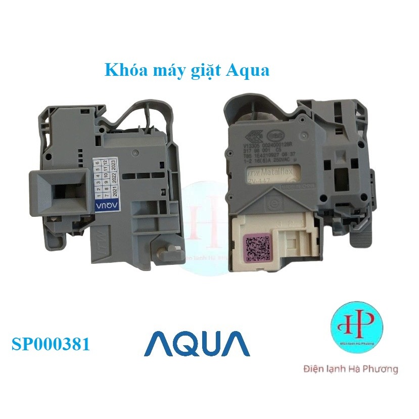 Khóa máy giặt Aqua Công tắc cửa máy giặt Aqua Mới hãng F140