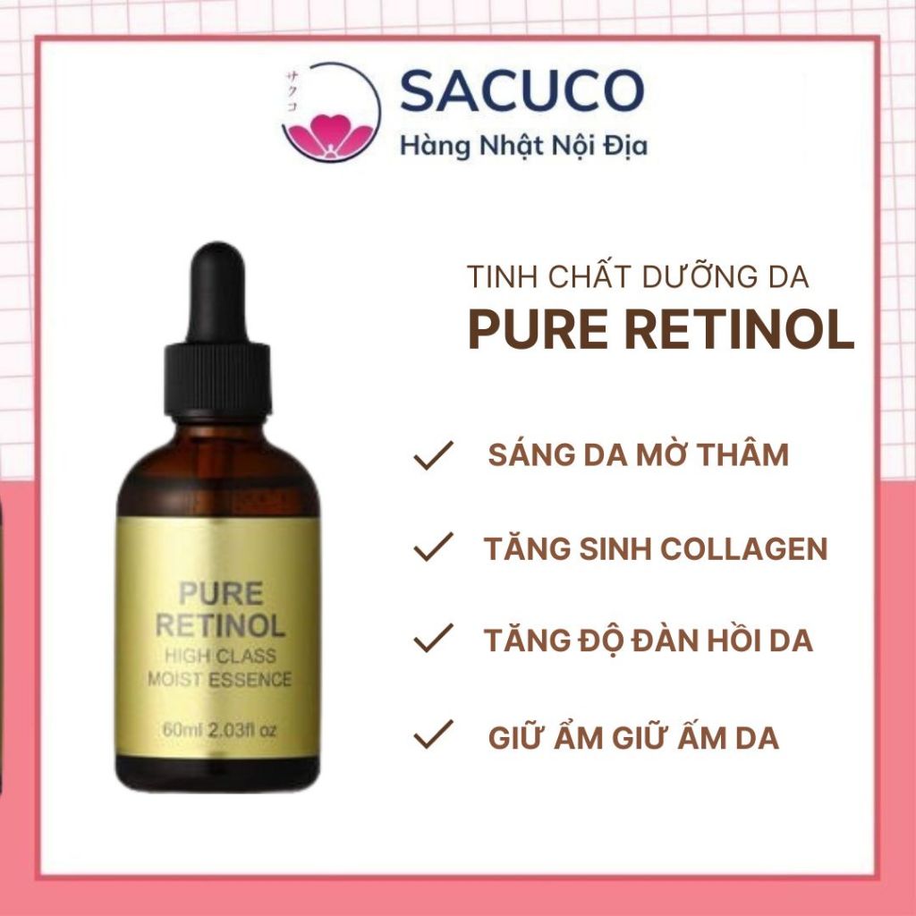 Tinh Ch T Ch Ng L O Ho Pure Retinol Hight Class Moist Essence Ml