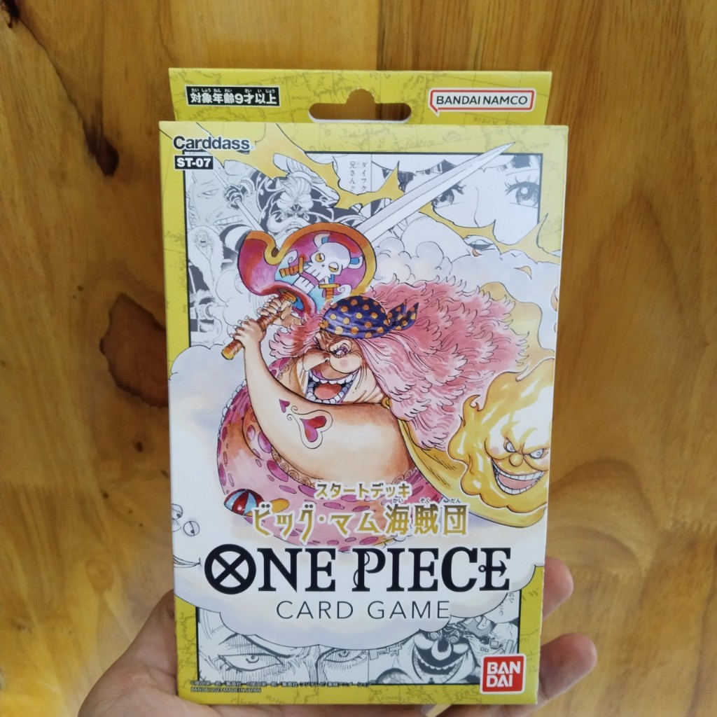 One Piece Card Game X Big Mom Pirates Starter Deck St Shopee