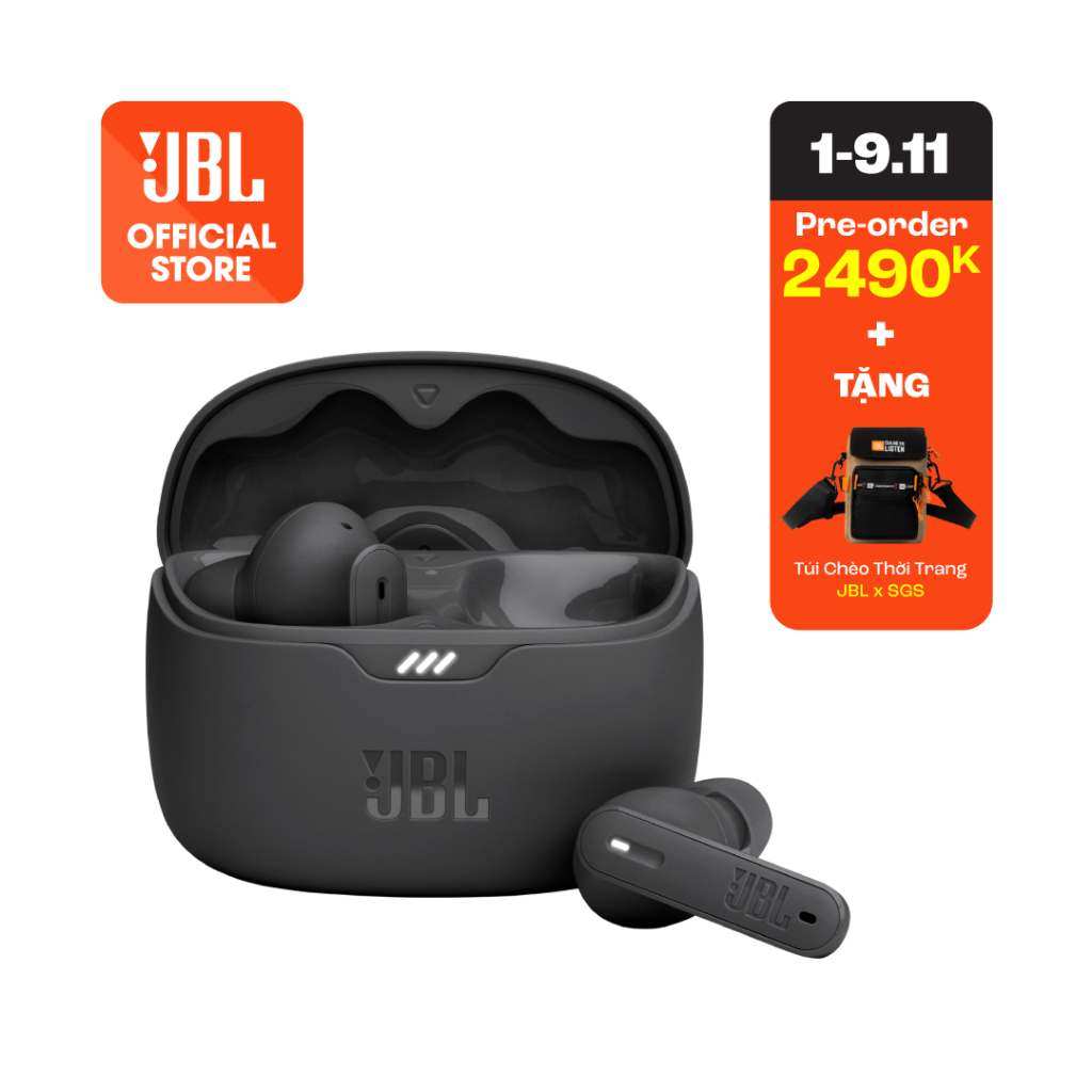 Tai nghe Bluetooth True Wireless JBL Tune Beam Hàng Chính Hãng