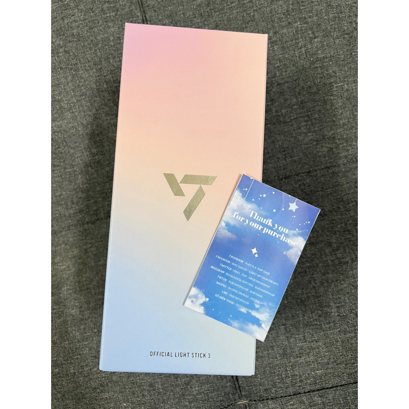 CÓ SẴN Đèn cổ vũ SEVENTEEN OFFICIAL LIGHTSTICK VER 3 Shopee Việt Nam