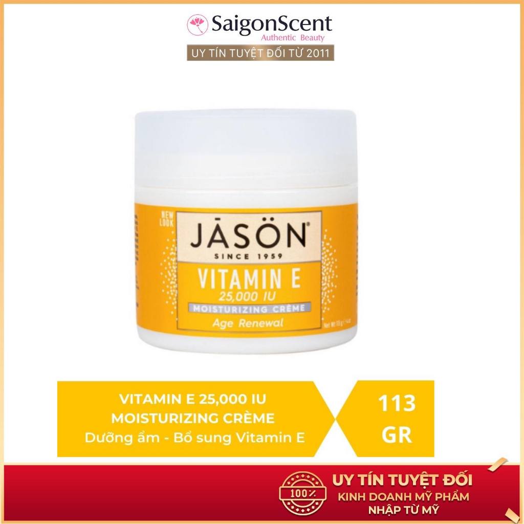 Kem D Ng M Jason Vitamin E Iu Moisturizing Age Renewal G