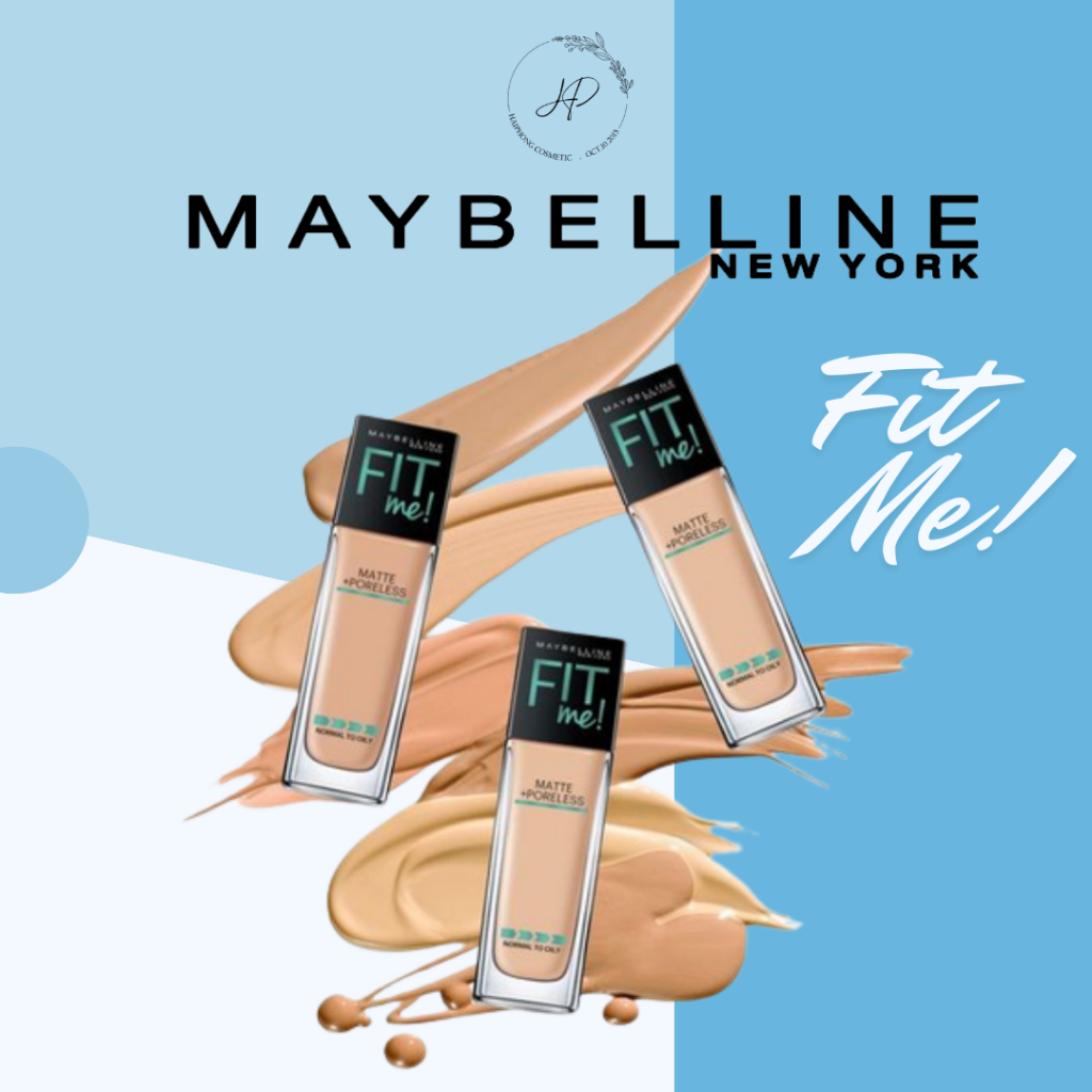 Kem N N Maybelline Fit Me Matte Poreless Foundation Spf Ml