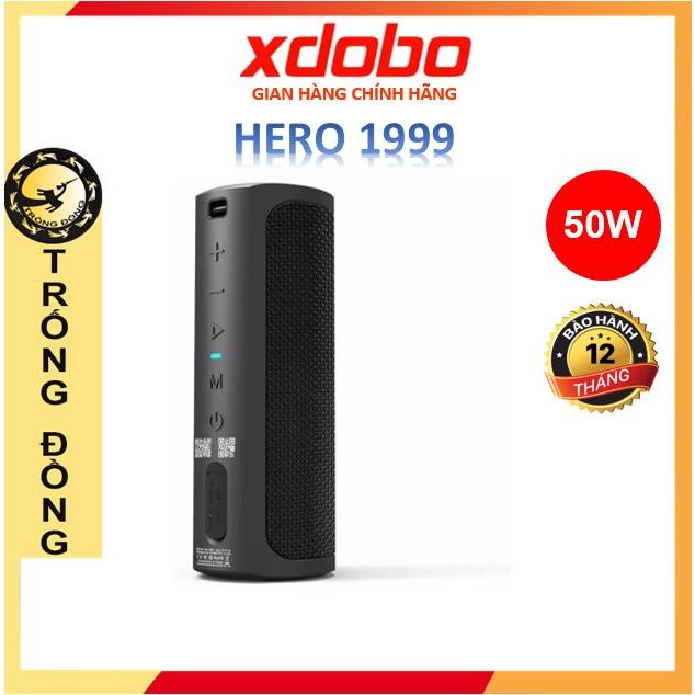 Loa bluetooth Xdobo Hero 1999 loa ngoài trời công suất 50W nghe nhạc