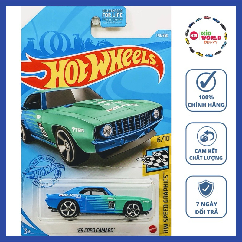 Xe M H Nh Hot Wheels Basic Copo Camaro Gry Shopee Vi T Nam