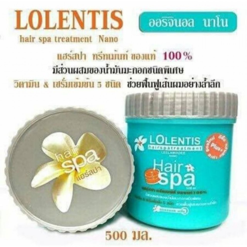 Dầu Ủ Tóc Hoa Sứ LOLENTIS Hair Spa 500ml Thái Lan Shopee Việt Nam