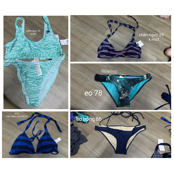 Bikini Đi Biển Đồ Bơi Đồ Bơi 1 Mảnh NEW 100 Nhiều Hiệu Shopee Việt Nam