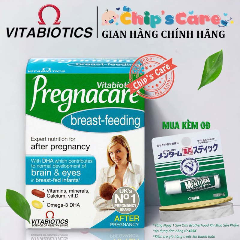 Vitamin PREGNACARE BREASTFEEDING Bổ Sung Chất Cho Sữa Mẹ Shopee Việt Nam