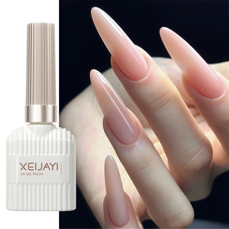 Sơn gel thạch hồng nude hot trend XEIJAYI ml Sơn gel hơ máy