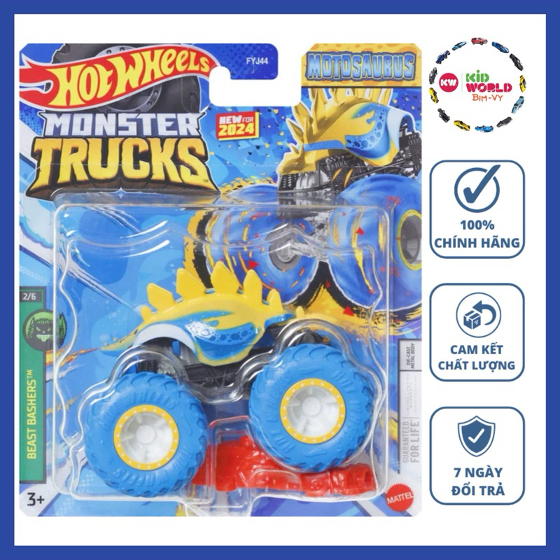 Xe M H Nh Hot Wheels Monster Trucks Kh Ng Long Motosaurus Htm