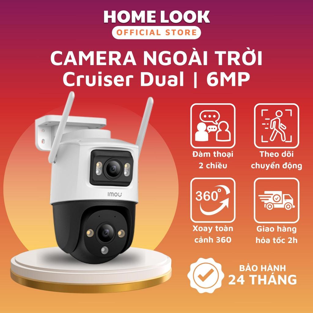 Camera 2 mắt ngoài trời Imou Cruiser Dual 6MP IPC S7XP 6M0WED 360 độ