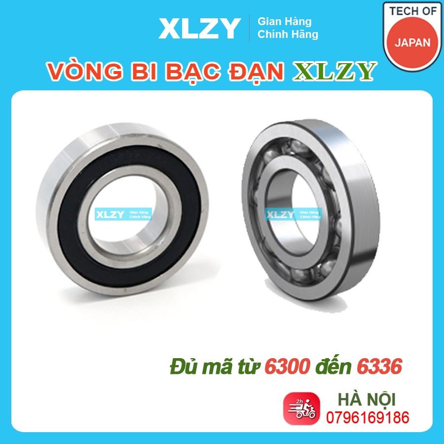 Vòng bi bạc đạn 6300 6301 6302 6303 6304 6305 6306 6307 Vòng bi XLZY