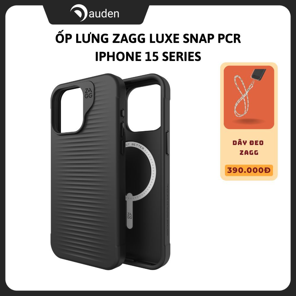 P L Ng B O V Zagg Luxe Snap Pcr Cho Ip Pro Pro Max Shopee