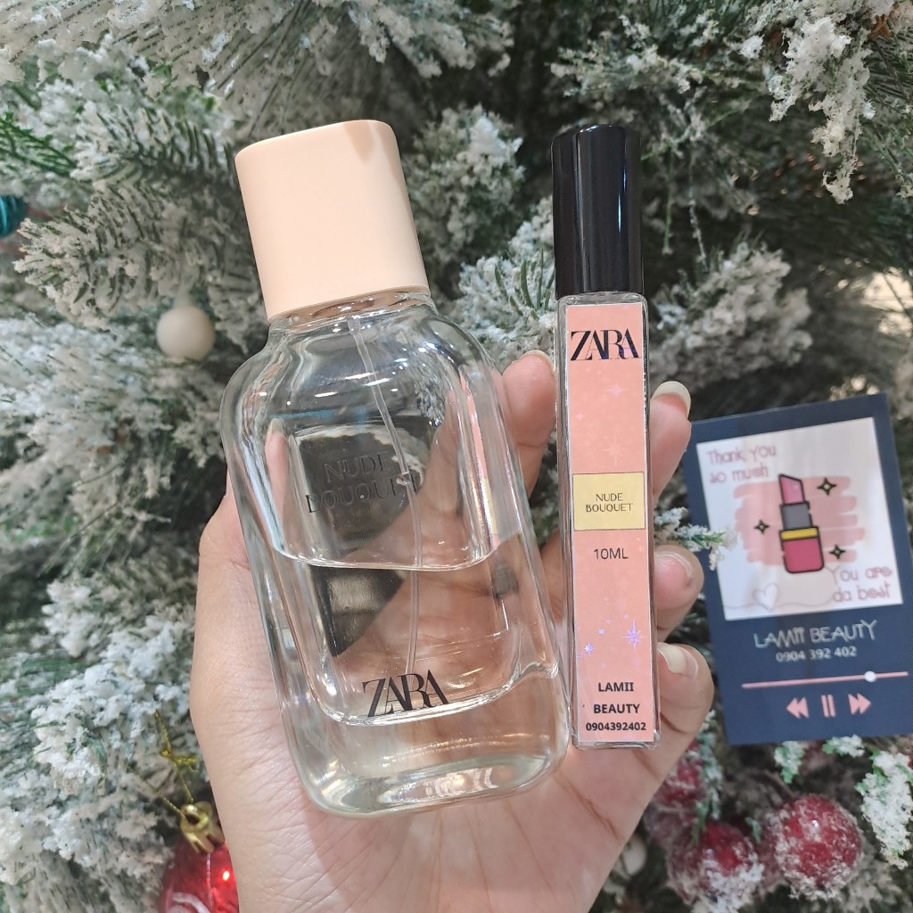 Set N C Hoa Zara Edp Lightly Bloom Deep Garden Nude Bouquet Fields