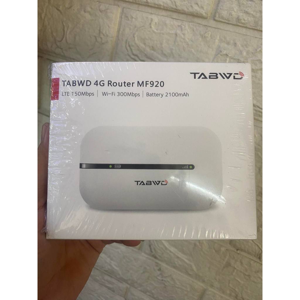 Bộ Phát WiFi 4G TABWD MF920 pin 2100mah NEW bh 3 THÁNG Shopee Việt Nam