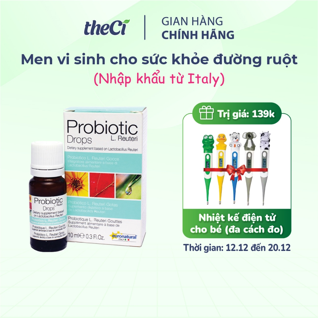 Men Vi Sinh Cho B Probiotics L Reuteri Drops B Sung L I Khu N C N