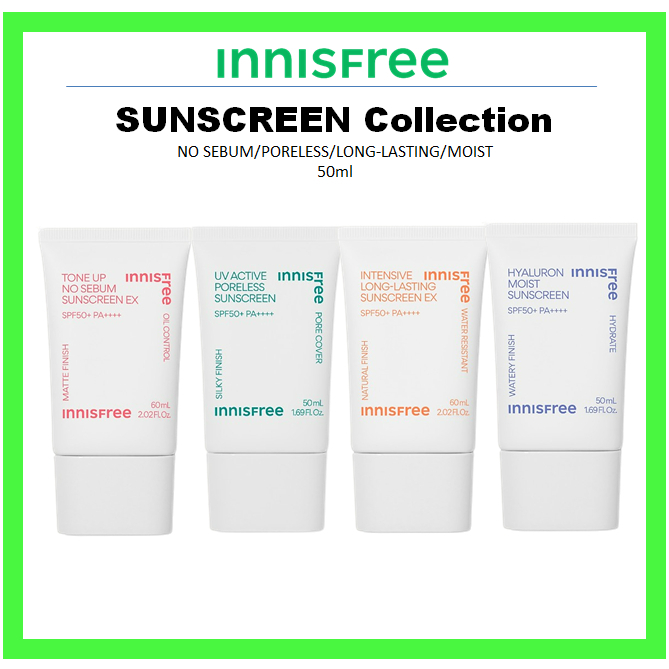 Kem Ch Ng N Ng Innisfree Sunscreen Anti Aging No Sebum Triple Shield