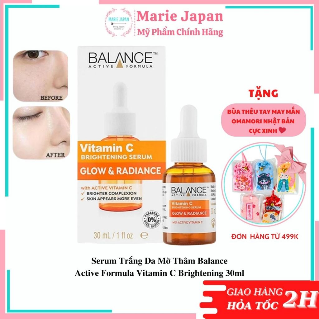 Serum Tr Ng Da M Th M Balance Active Formula Vitamin C Brightening