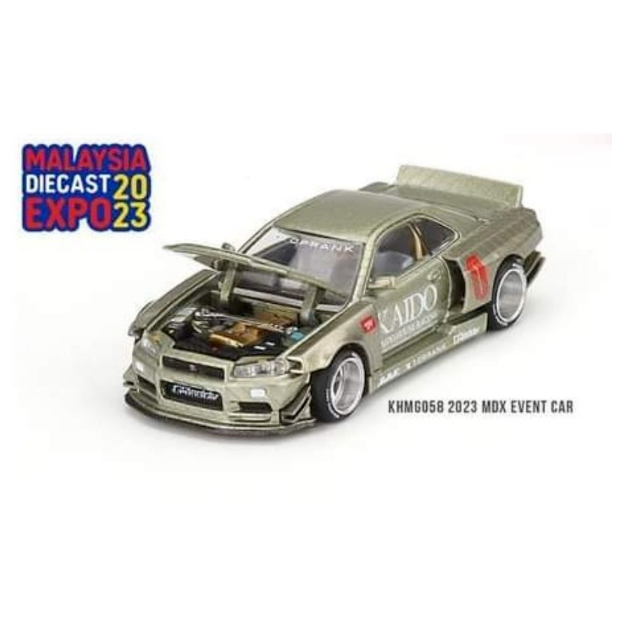 ducstore Xe mô hình Kaido House x MiniGT Nissan Skyline GT R R34