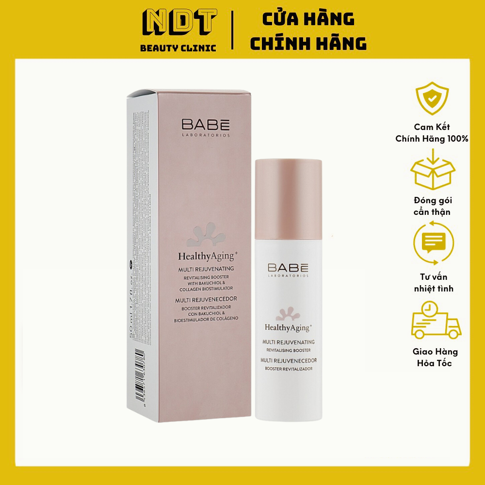 Nhập khẩu Serum chống lão hóa phục hồi Babe Healthy Aging 50ml