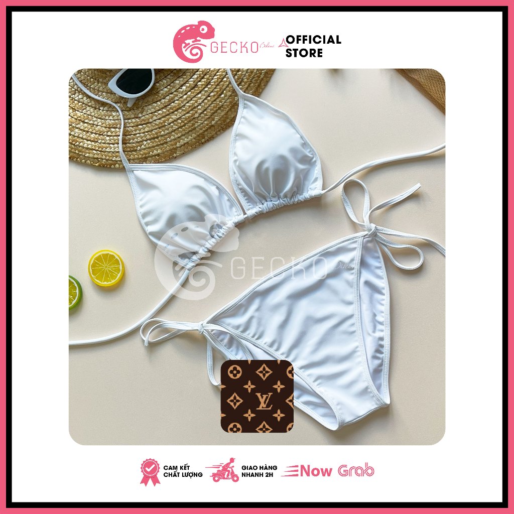 HCM Bikini GECKO Mảnh Tam Giác Sang Chảnh M C Ảnh thật mẫu