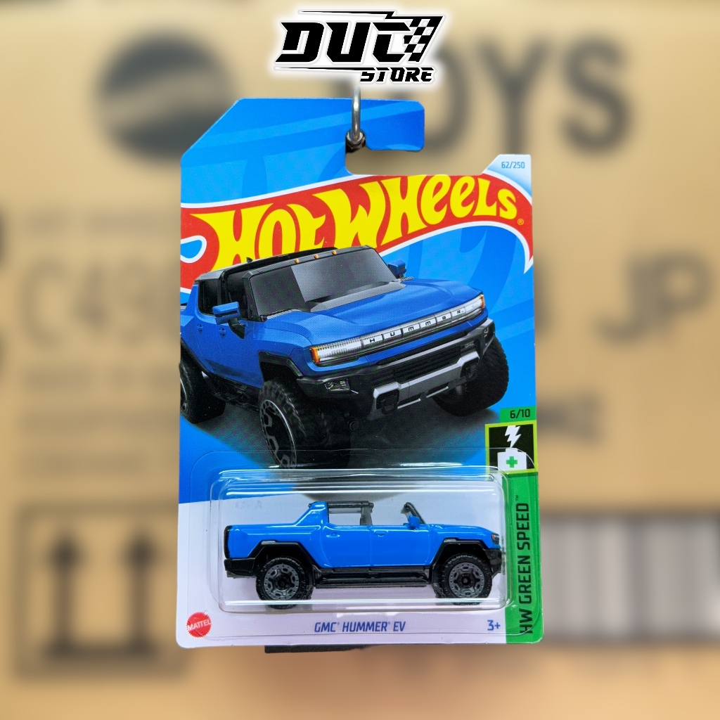 ducstore vn Xe mô hình HTB83 Hot Wheels GMC Hummer EV basic case C