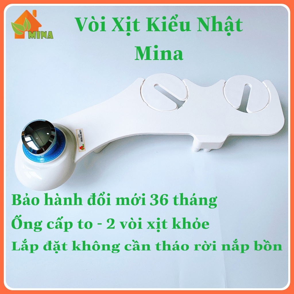 Vòi Xịt Rửa Vệ Sinh MINA Bidet Công Nghệ Nhật Bản Vệ Sinh Không Dùng Giấy BH Đổi Mới