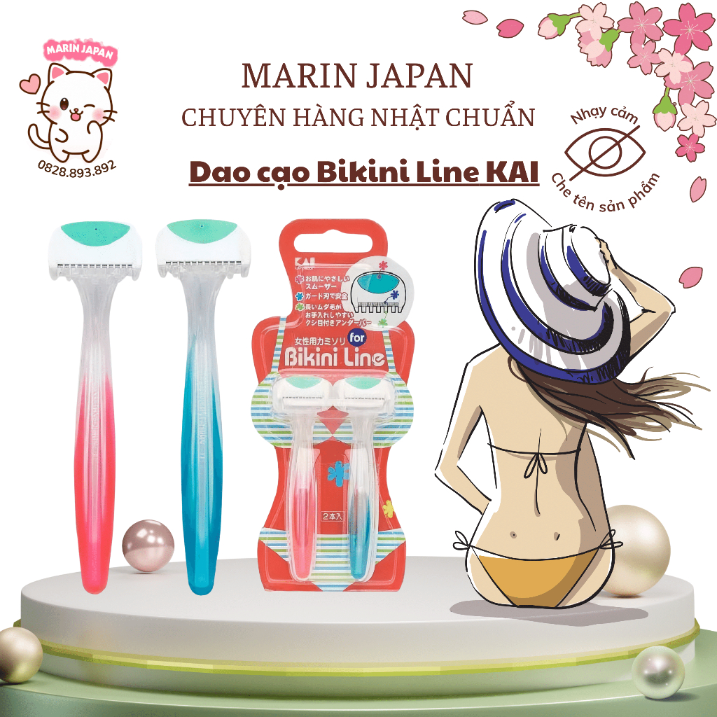 Hàng Nhật Hàng Xịn Sò Dao Cạo Lông Cao Cấp Vùng Kín Bikini Line Nhật