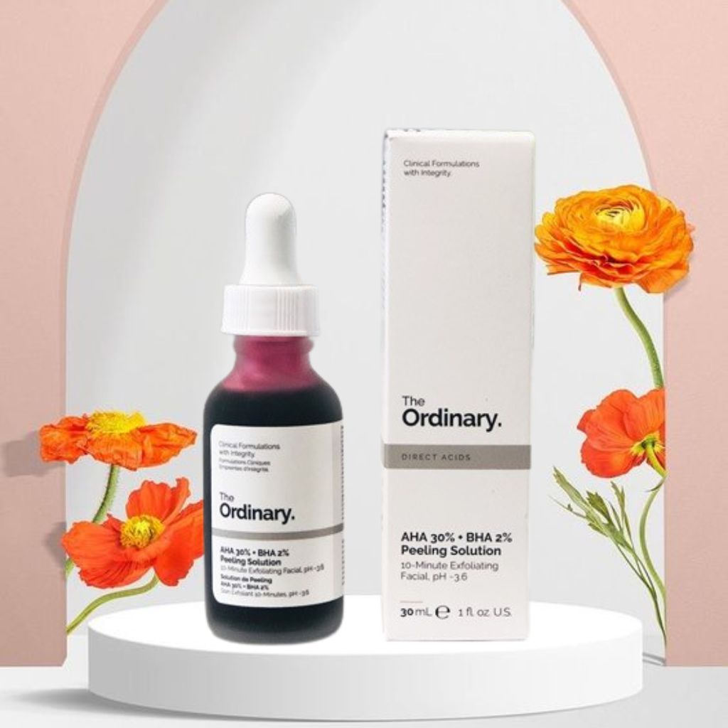 Serum tẩy da chết The Ordinary AHA 30 BHA 2 Peeling Solution giảm mụn