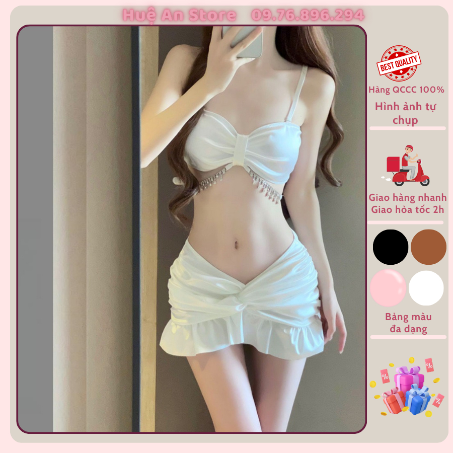 HA30 BIKINI 3 MẢNH CAO CẤP SANG CHẢNH Bộ đồ lót bikini hai mảnh CẠP