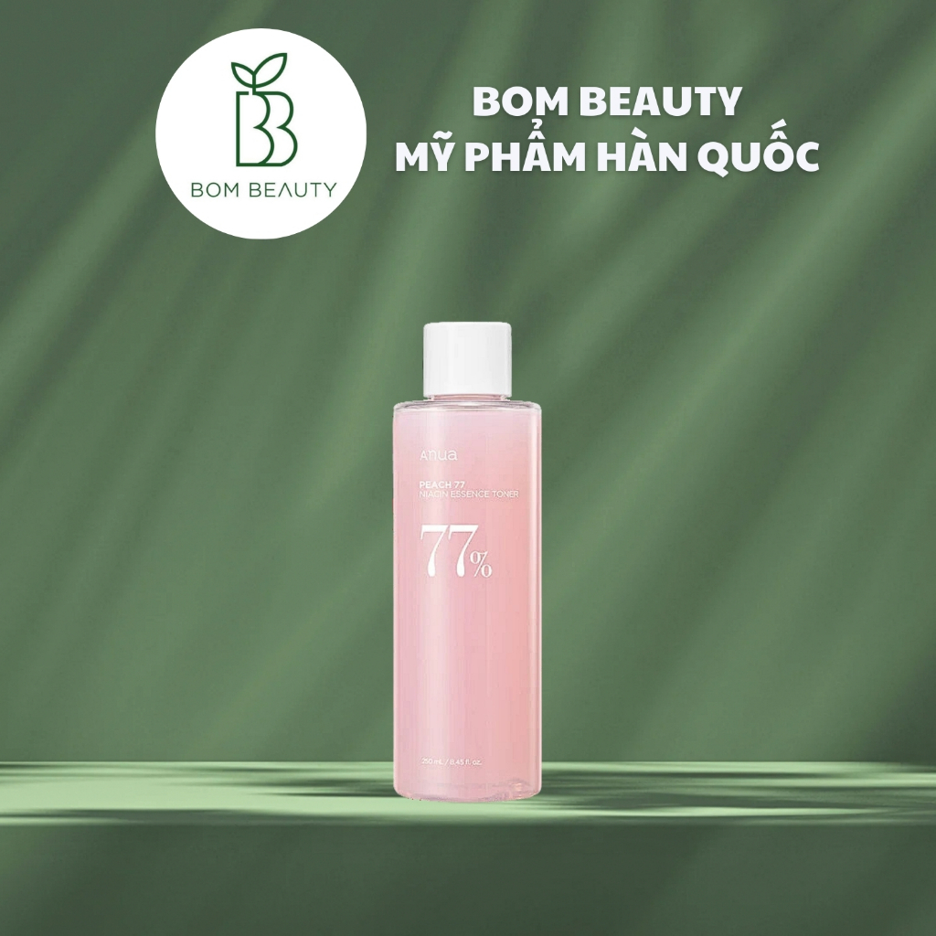 Nước hoa hồng Anua dưỡng trắng sáng da anua Peach 77 Niacin essence