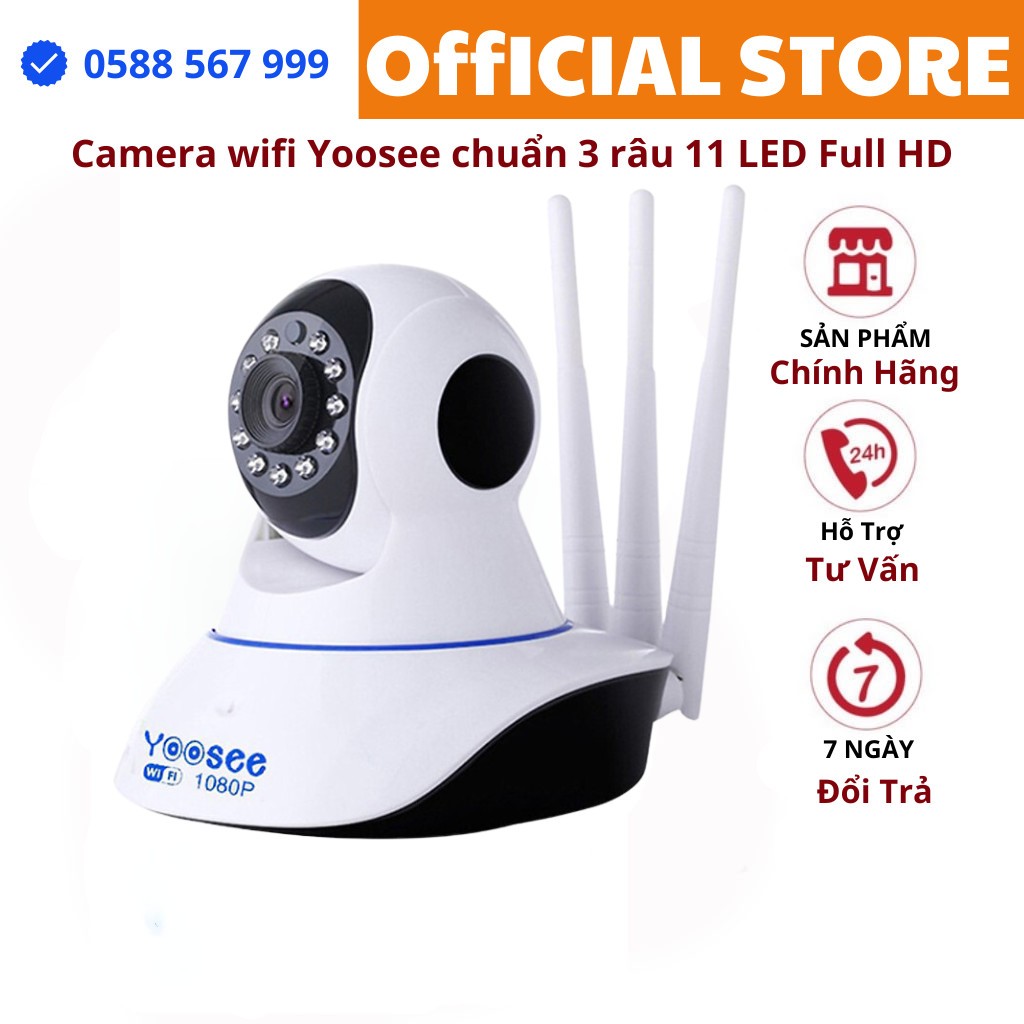 Camera Wifi Yoosee Chu N R U Led Full Hd H Ng Ch Nh H Ng