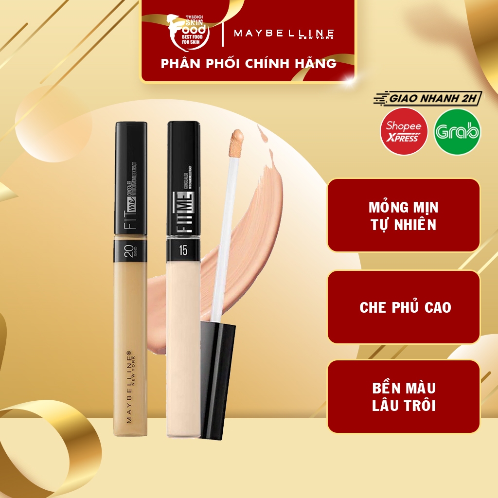 Kem Che Khuy T I M M N L Maybelline Fit Me Concealer With Chamomile