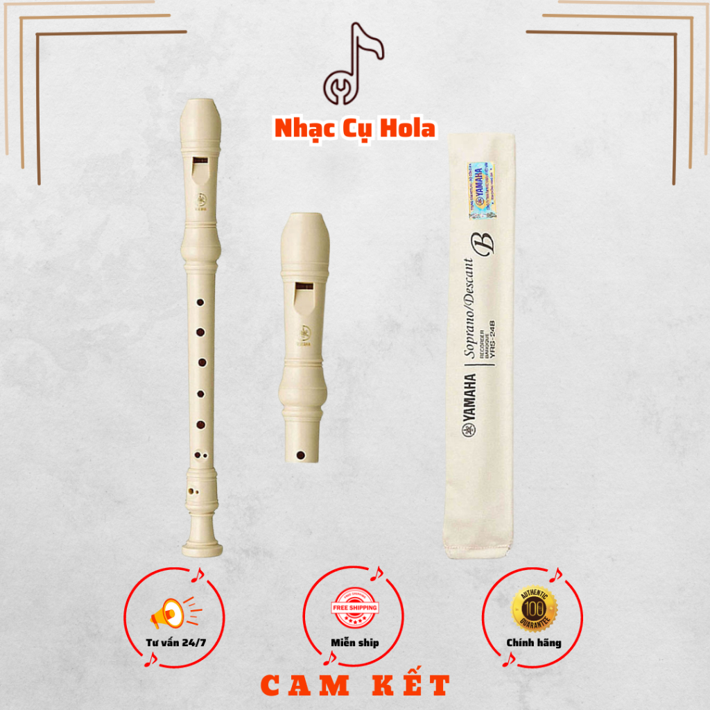 Chính hãng Sáo recorder Yamaha YRS 24B Shopee Việt Nam