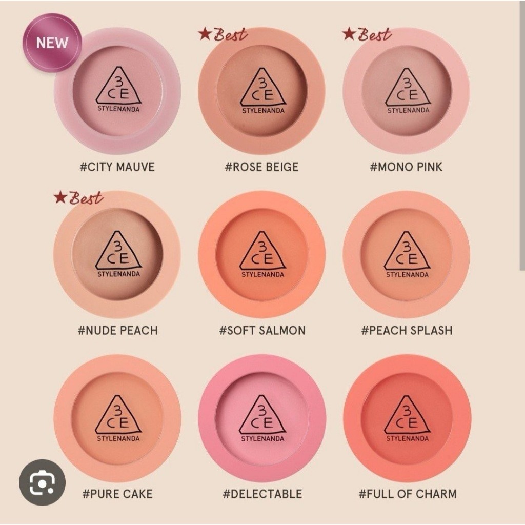 Ph N M H Ng Ce Mood Recipe Face Blush Nude Peach Mono Pink Rose