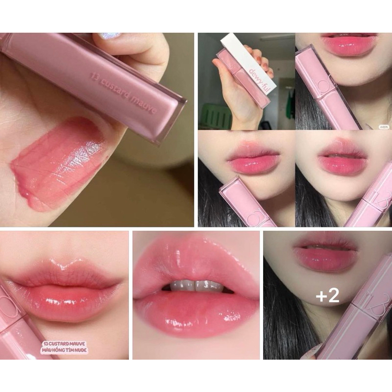 HÀNG SẴN AUTH 100 SON TINT ROMAND DEWYFUL WATER 13 HỒNG NUDE