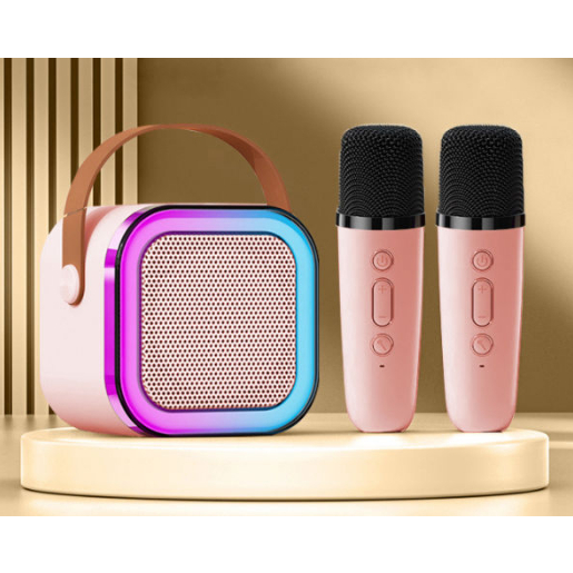 Loa Bluetooth Karaoke Mini K12 kết hợp dùng để nghe nhạc và hát karaoke