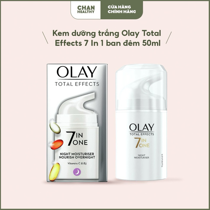 Kem dưỡng trắng Olay Total Effects 7 In 1 ban đêm 50ml Shopee Việt Nam