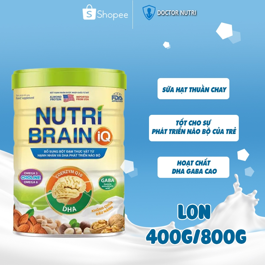 Sữa phát triển trí não cho bé NUTRI BRAIN IQ giúp bé thông minh nhớ lâu