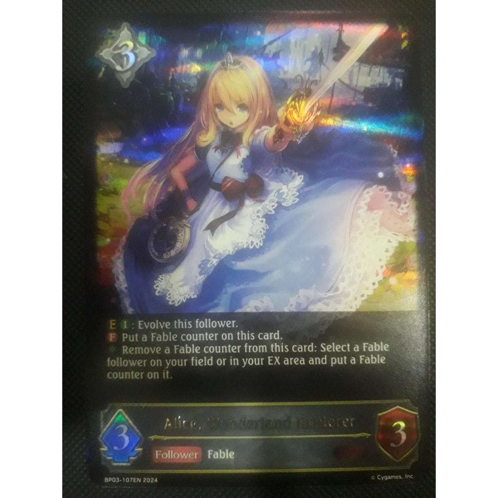 Th B I Shadowverse Evolve Bp En Alice Wonderland Explorer